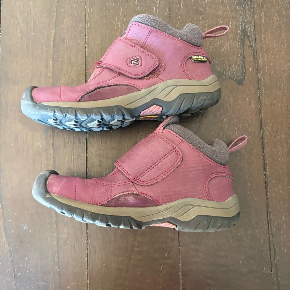 Keen Kootenay II‎ Waterproof Snow Winter Boot Purple Kids Size 13